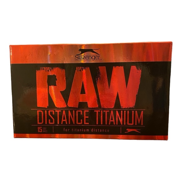 Golf Balls - Slazenger RAW distance titanium - Picture 1 of 2